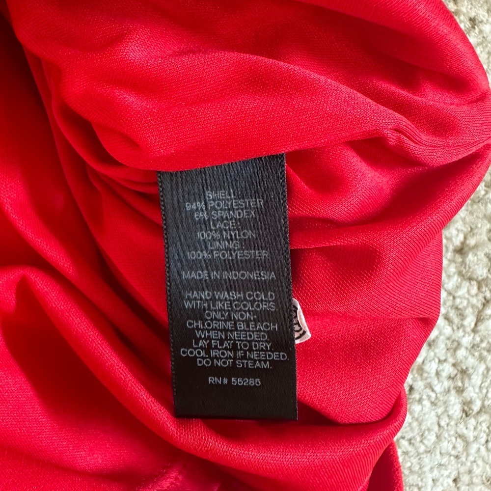 Express Red Dress - Picture 6 of 10